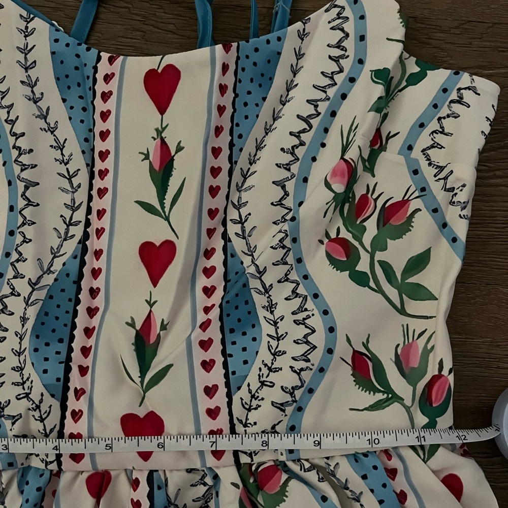 Colorful Patterned  Dress - Picture 3 of 5